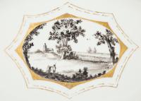 A French Porcelain Tureen and Platter