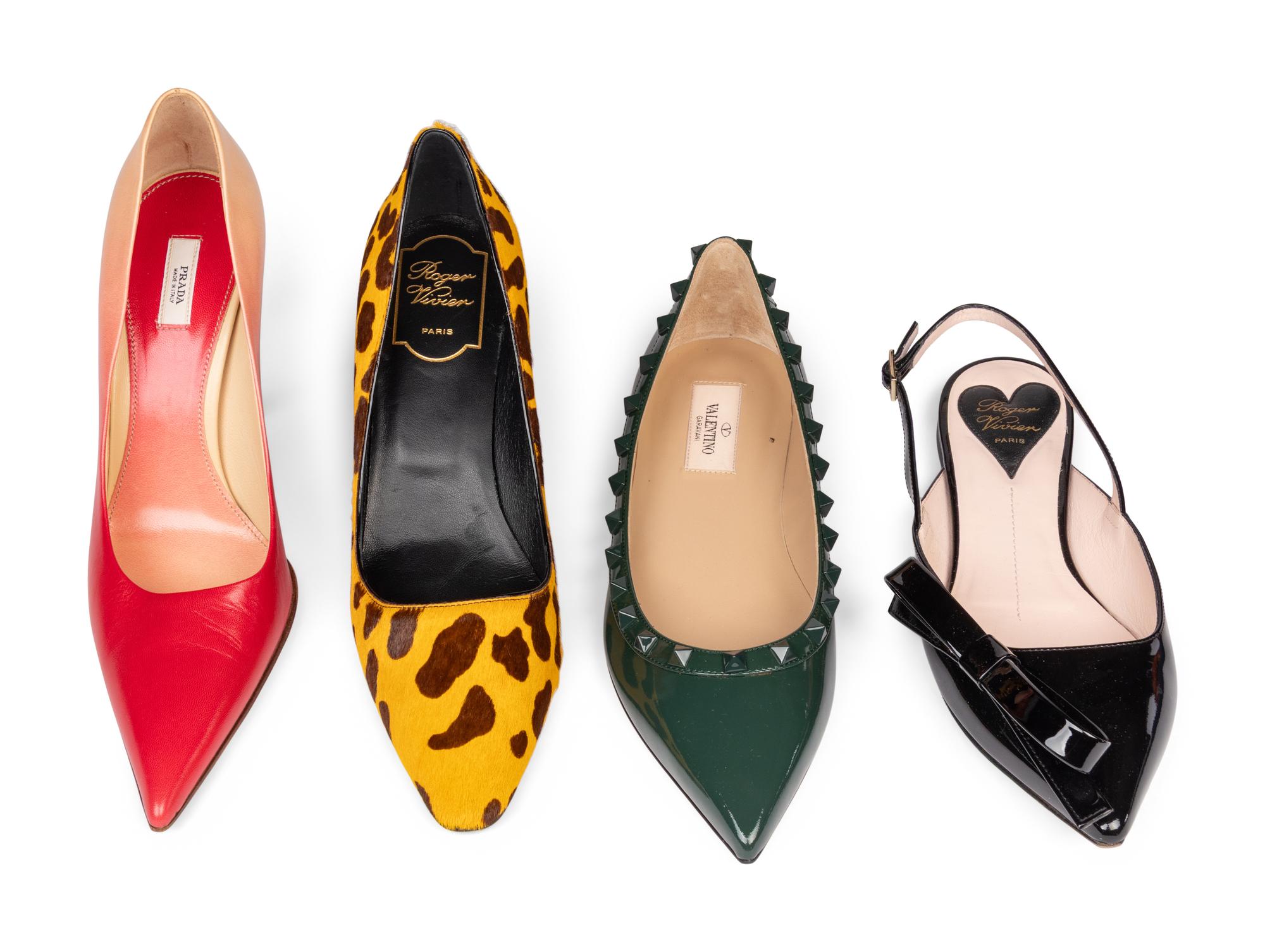 Four Pairs of Designer Shoes