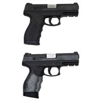 * Lot of Two Taurus PT 24/7 Pistols in Box with Accessories