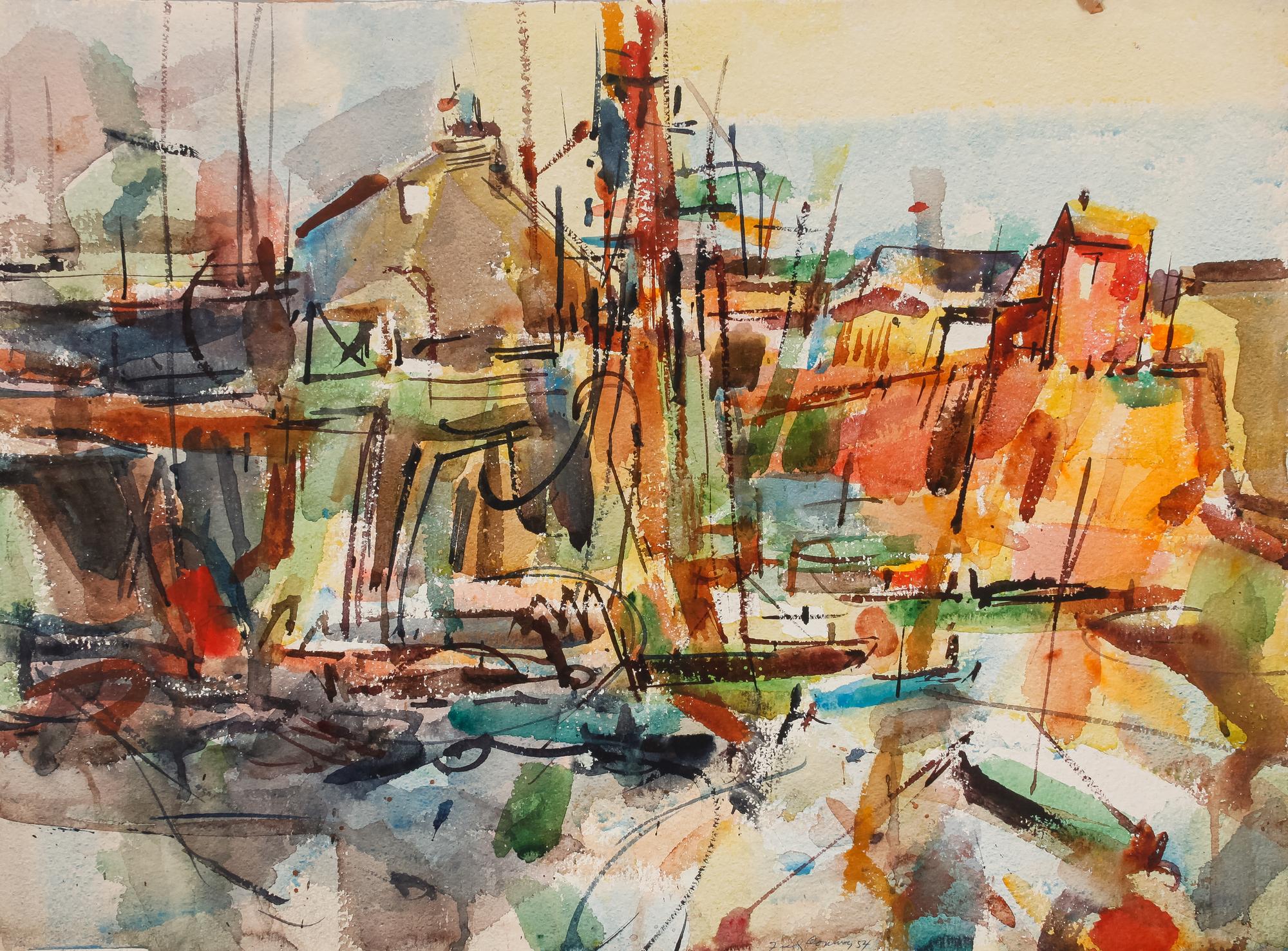 Harbor Scene