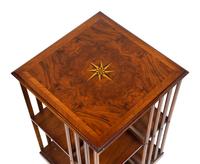A Georgian Style Mahogany Revolving Bookcase