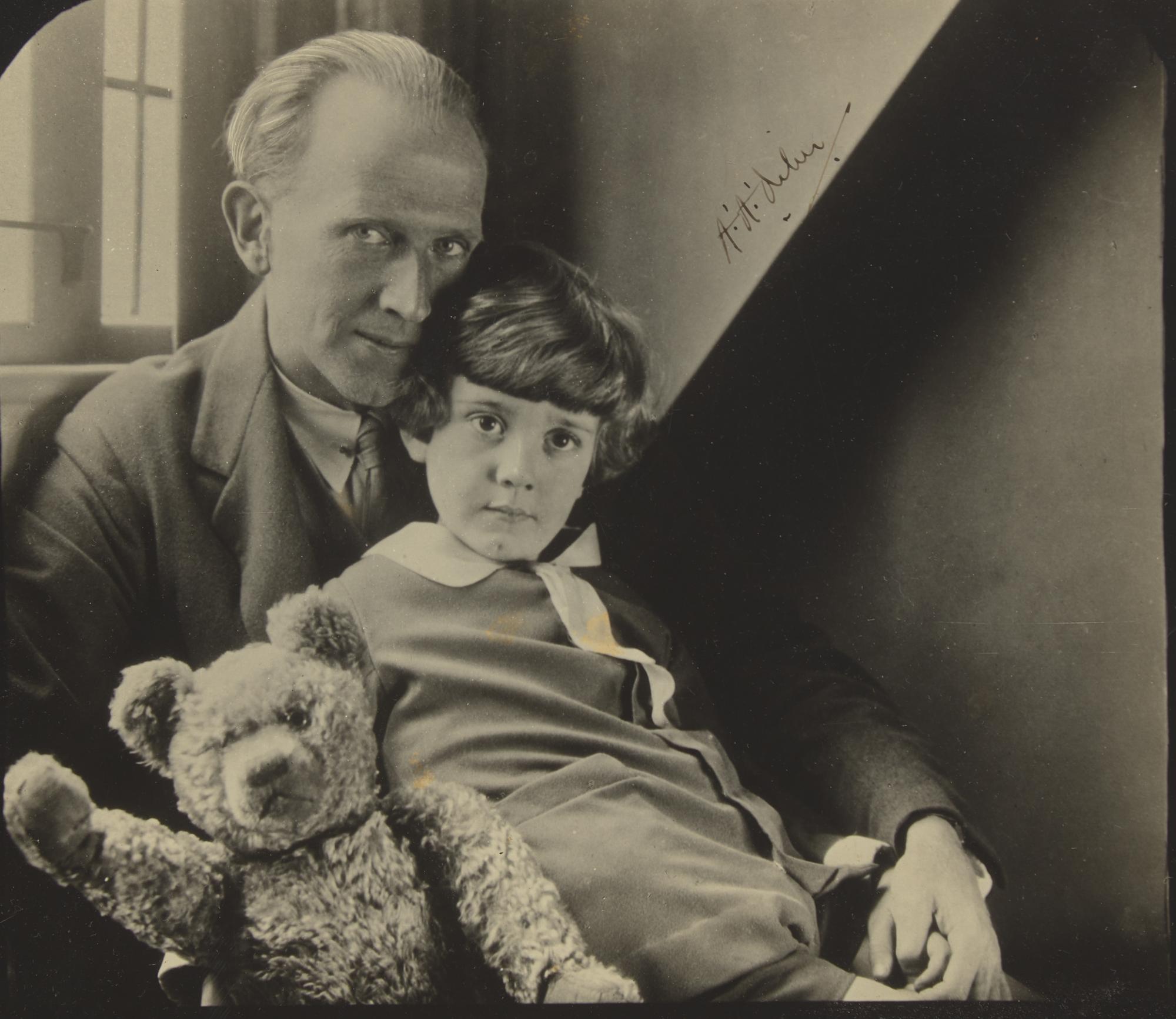 [Children's & Illustrated] [Milne, A.A.] Coster, Howard. Signed Photograph