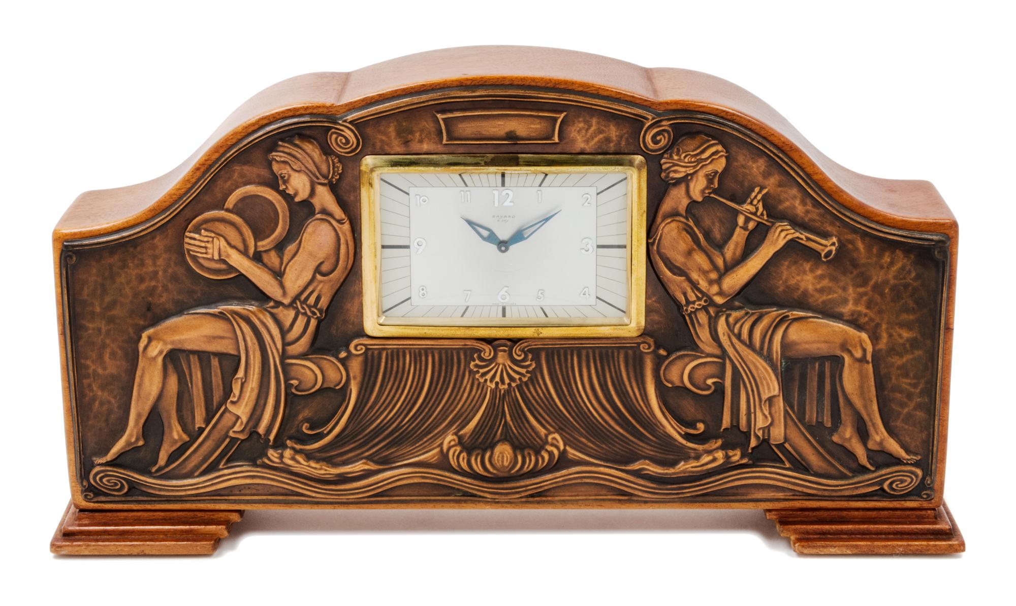Bayard Clock Co., c.1930, mantel clock