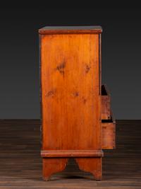 A William and Mary Pine Two-Drawer Blanket Chest