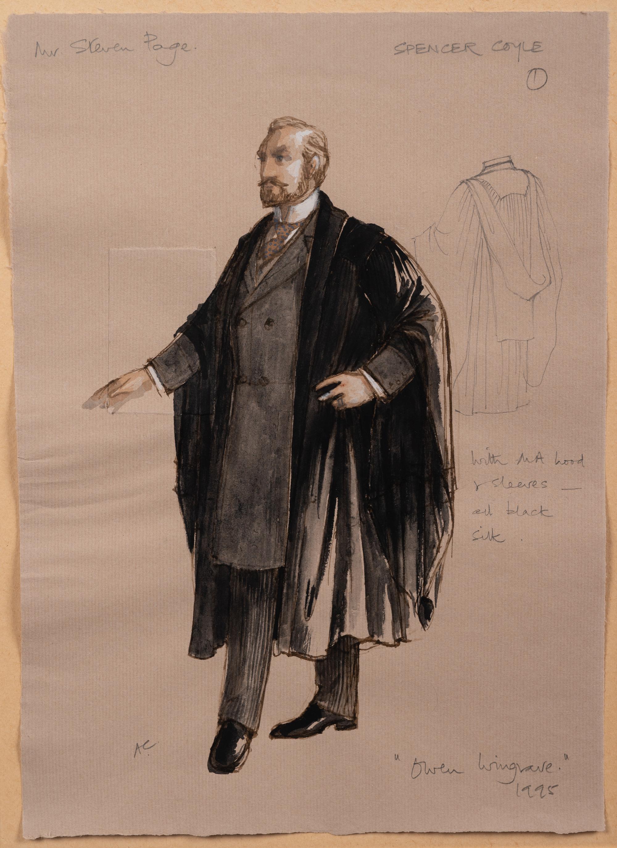 Seven Conceptual Opera Costume Illustrations, Late 1960s-2012