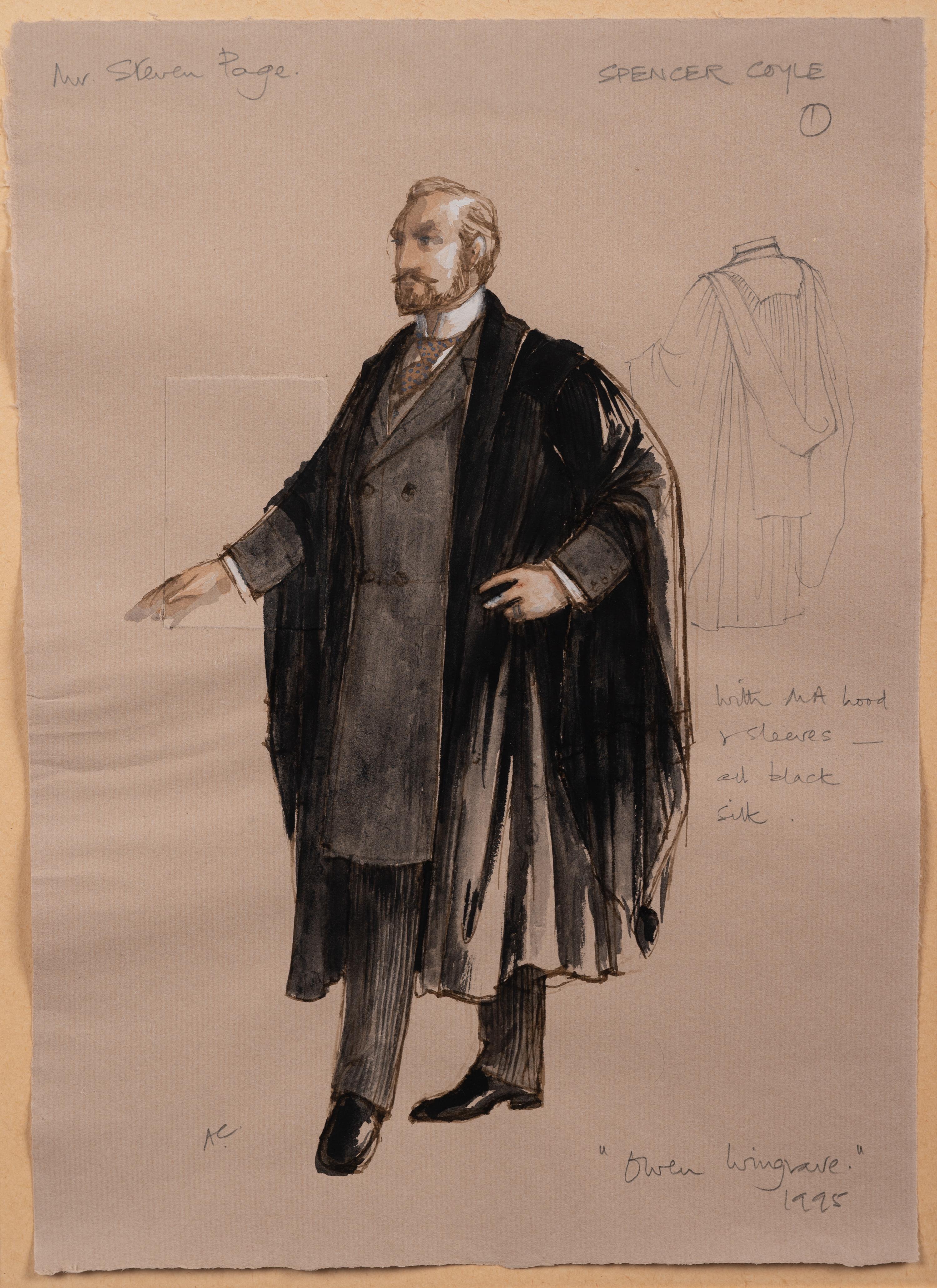 Seven Conceptual Opera Costume Illustrations, Late 1960s-2012