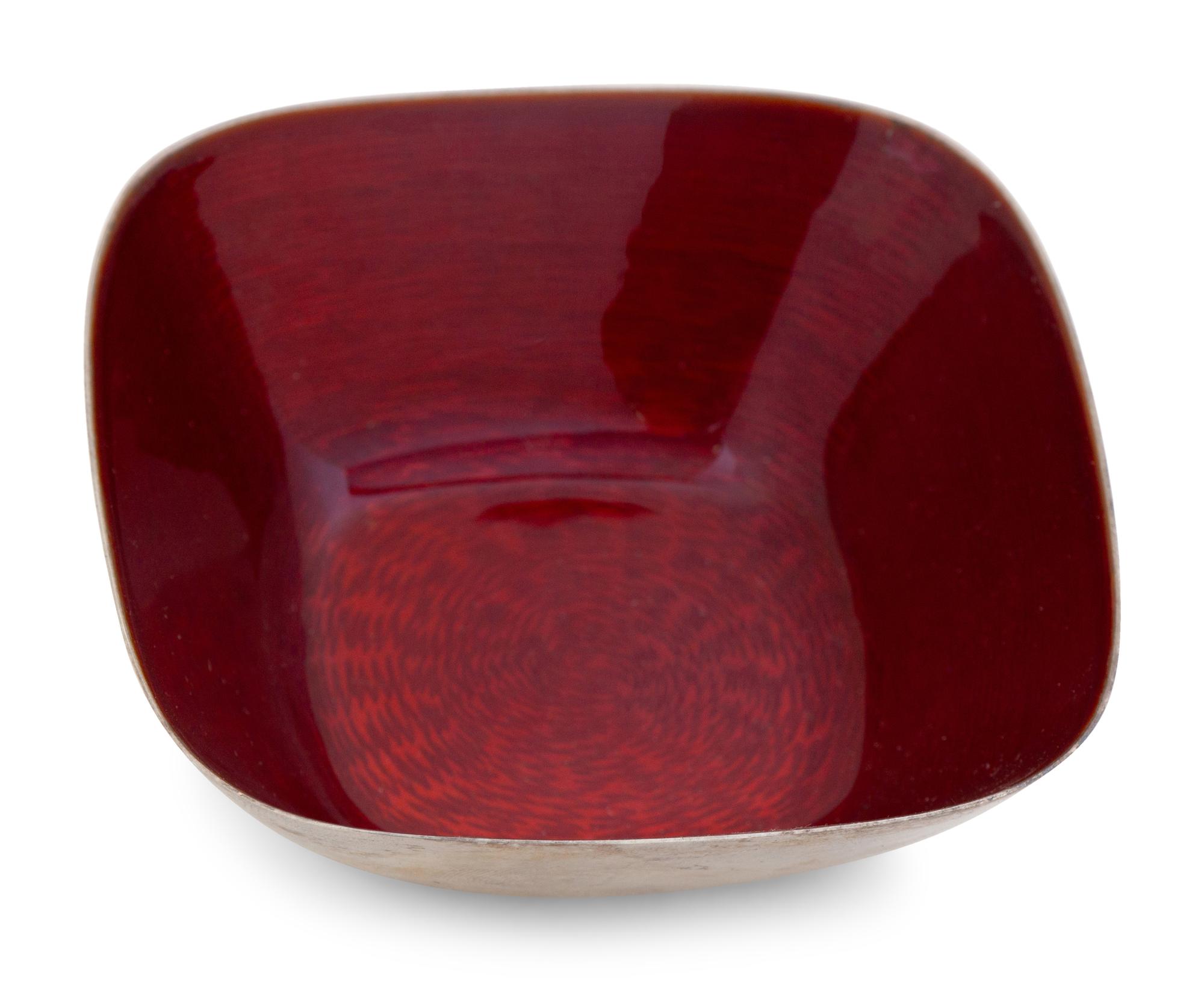 A Group of Continental Enameled Silver Objects