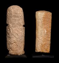 Two South Arabian Stone Figures