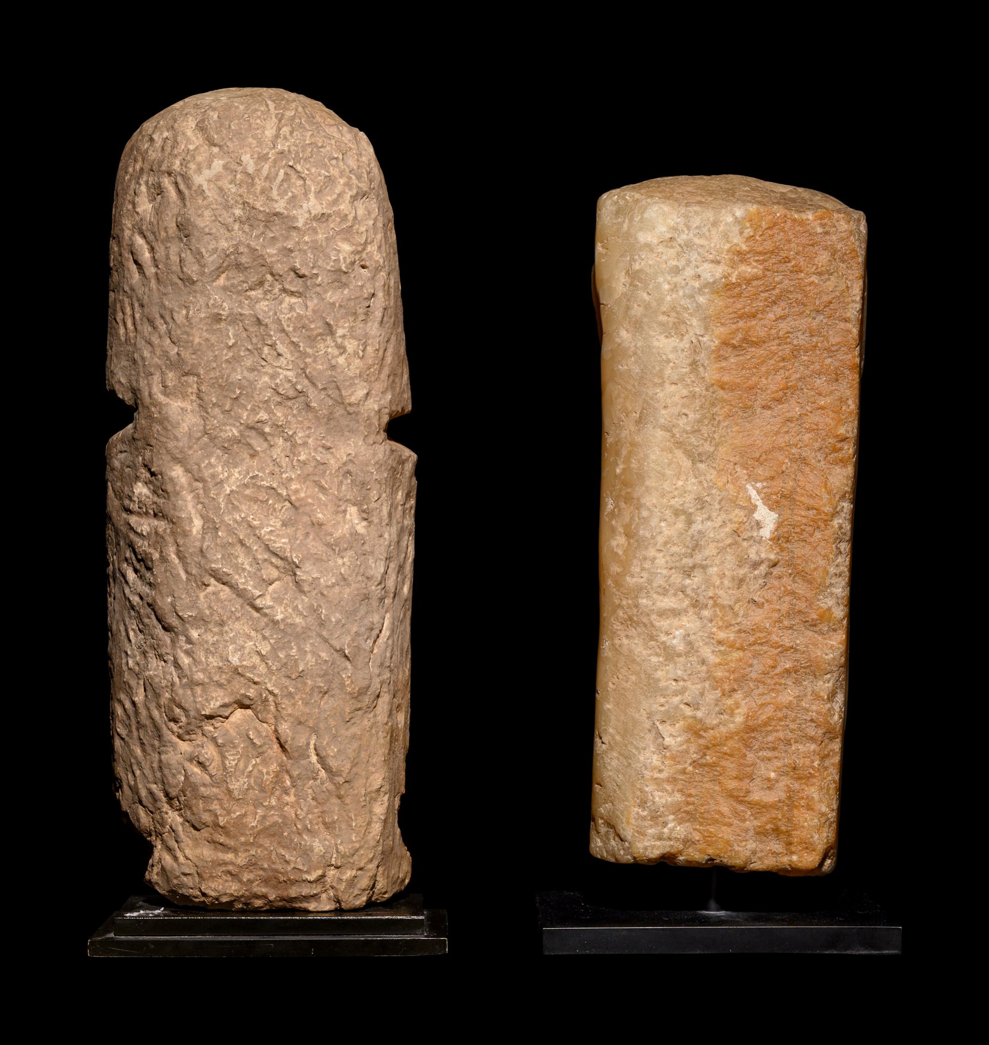 Two South Arabian Stone Figures