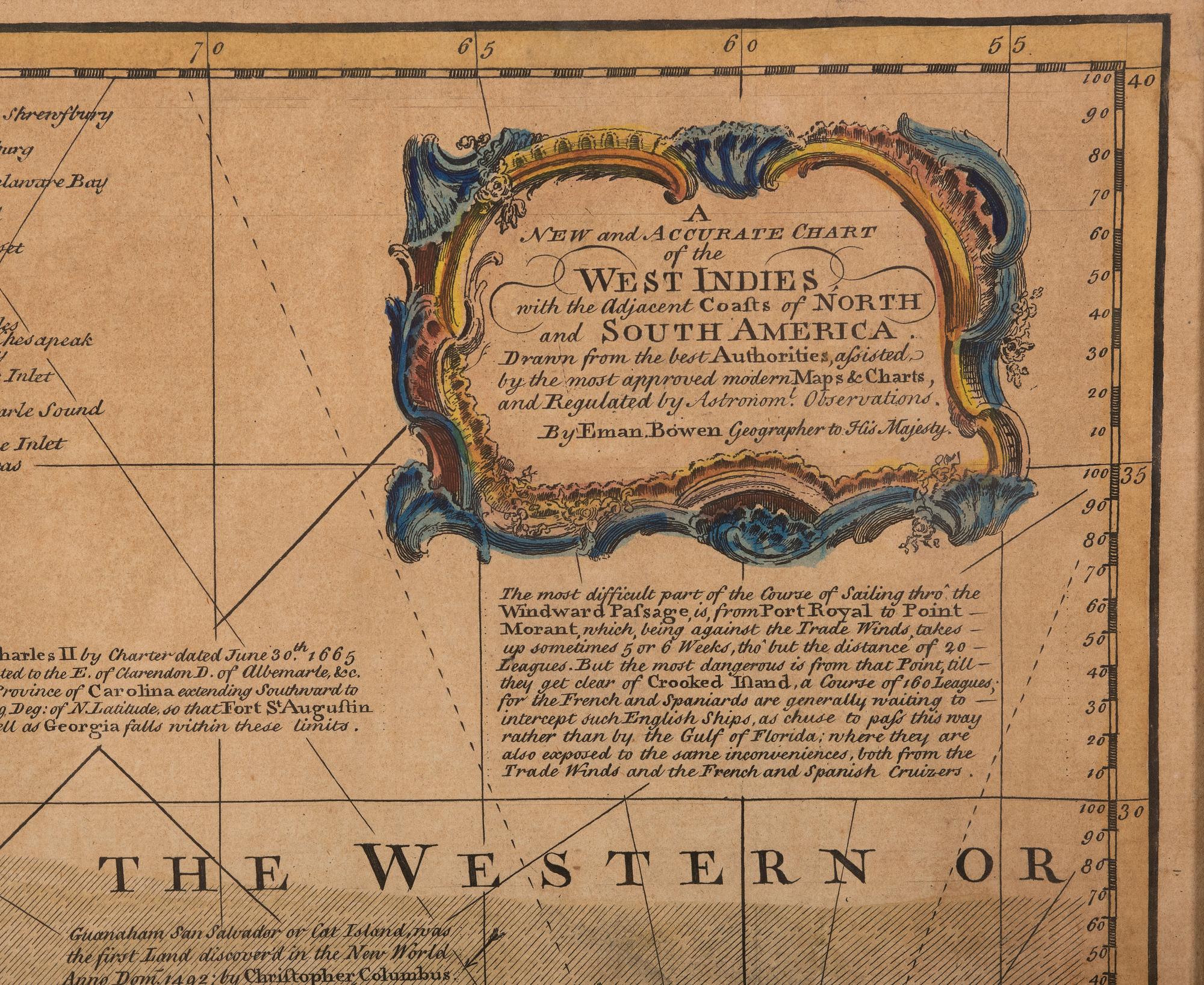 [CENTRAL AMERICA] Three maps of the Southeastern United States, the Caribbean, and Central America.
