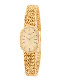 AUDEMARS PIGUET, 18K YELLOW GOLD WRISTWATCH
