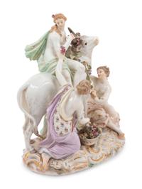 A Meissen Porcelain Figural Group
