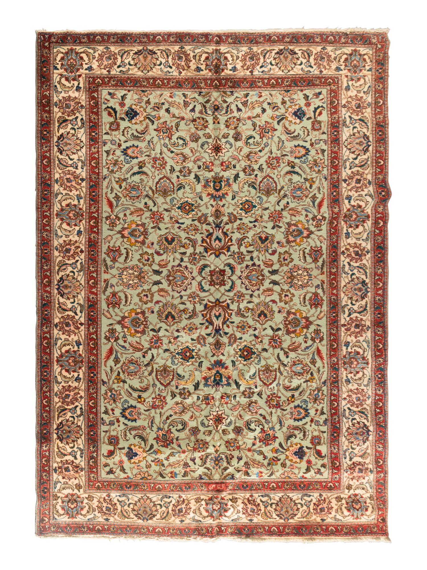 A Tabriz Wool Rug