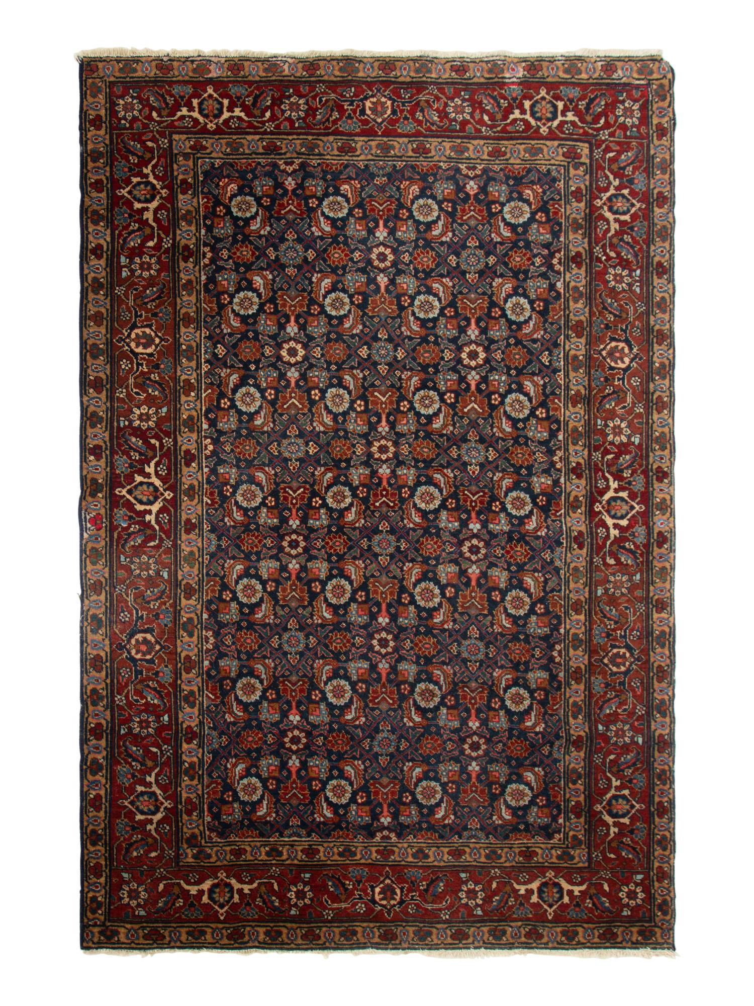 A Mahal Wool Rug