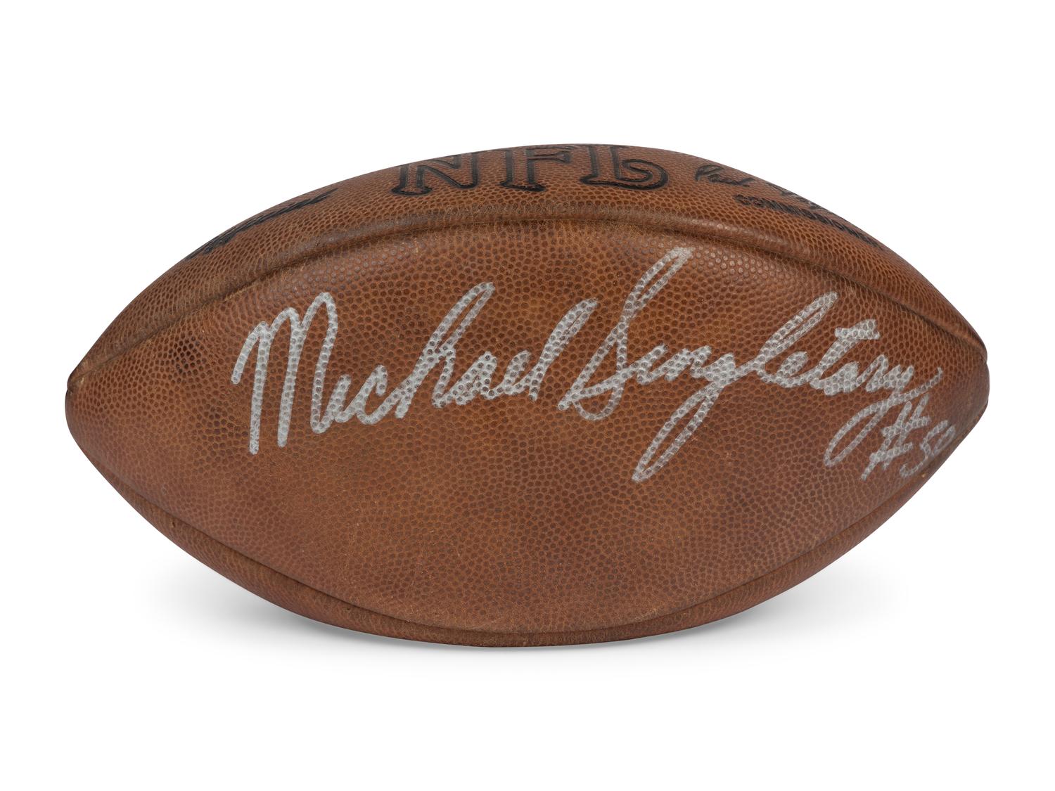 A Large Group of Chicago Bears Signed Autograph Items Including Mike Ditka and Mike Singletary