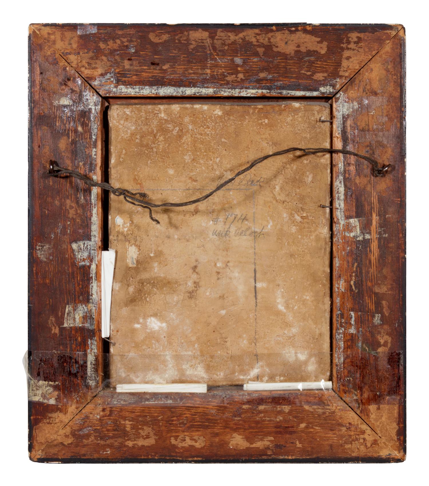 An Italian Ceramic Plaque