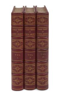 McKENNEY, Thomas L. (1785-1859) -- HALL, James (1793-1868). History of the Indian Tribes of North America. Philadelphia: D. Rice and A.N. Hart, 1855.