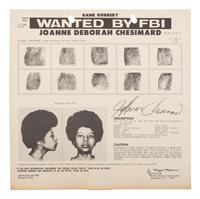 [CRIME & PUNISHMENT]. SHAKUR, ASSATA (b. 1947). Wanted by FBI / Joanne Deborah Chesimard. Washington, DC: Federal Bureau of Investigation, 10 February 1972.