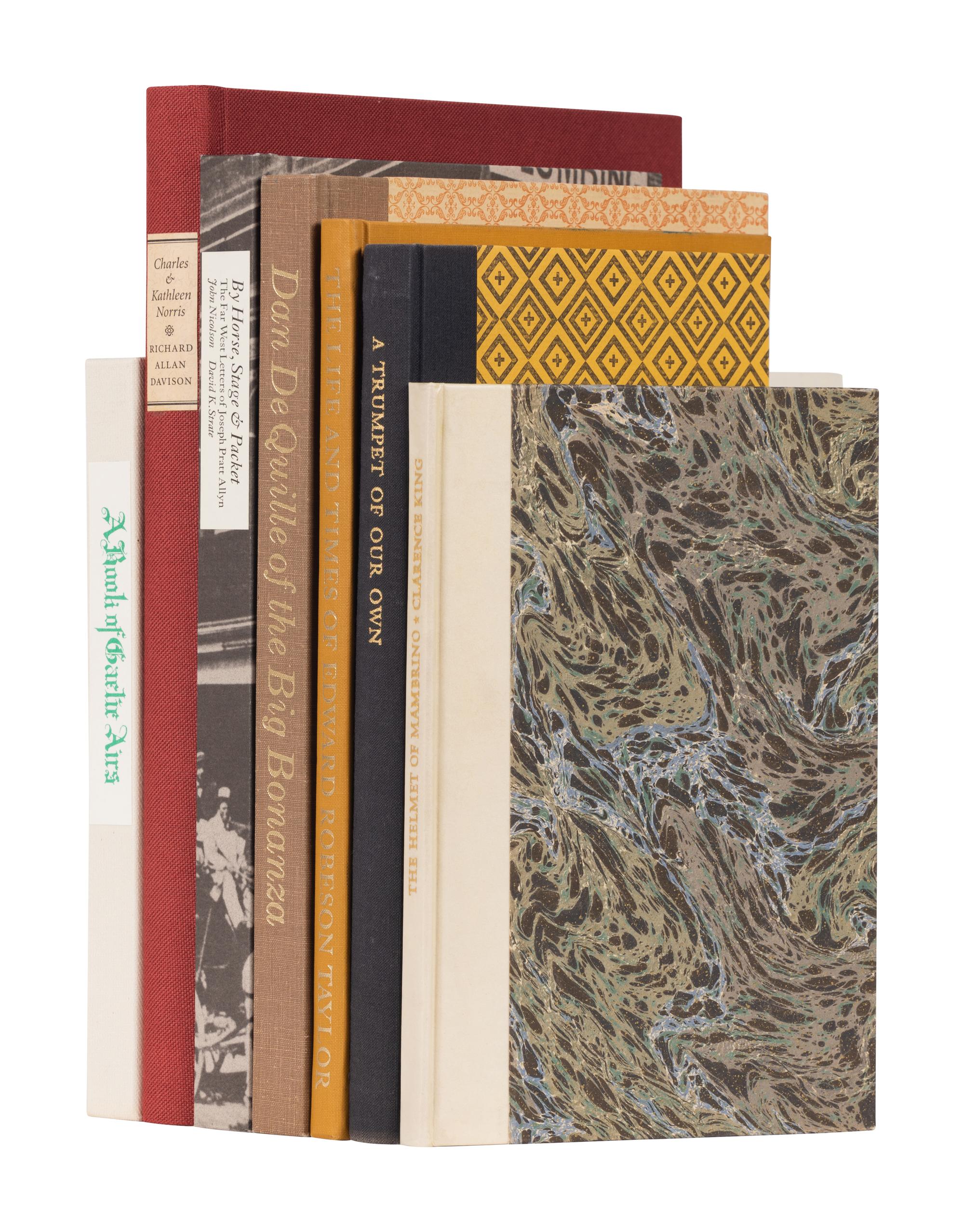 [BOOK CLUB OF CALIFORNIA - MEMOIRS]. A group of 7 works from the Book Club of California, comprising: