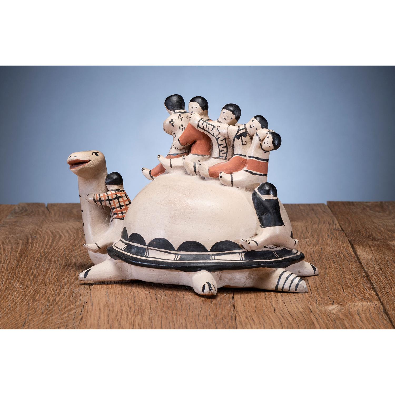 Mother Turtle Pottery Storyteller