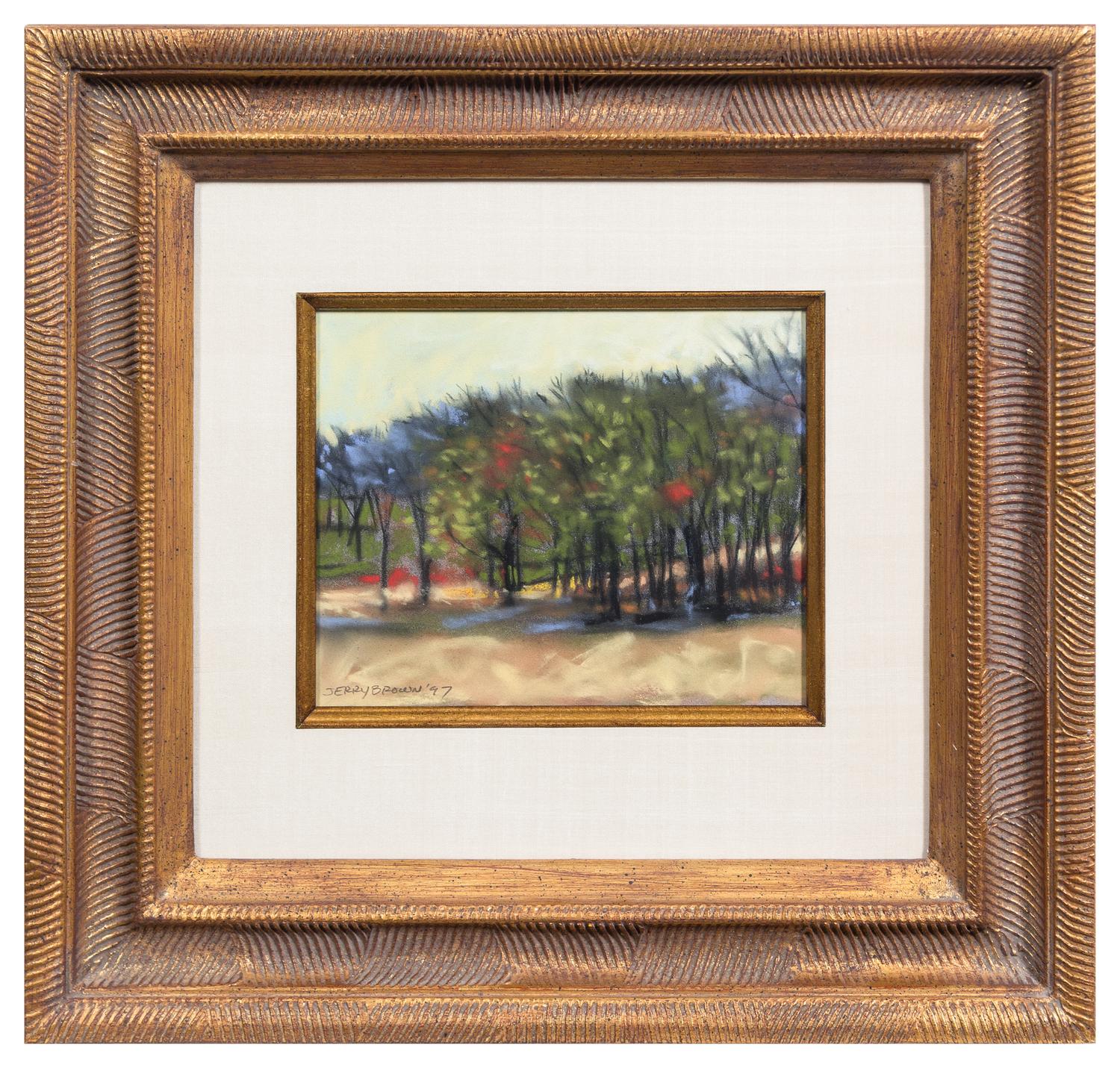 Jerry Brown, (20th Century), Landscape Scenes, 1997 (two works)