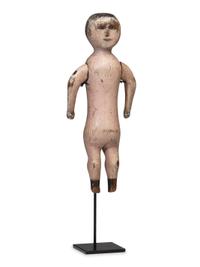 A Carved and Painted Wood Whirligig