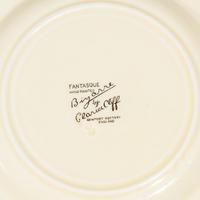 Clarice Cliff (English, 1899–1972) — Rudyard pattern, Three Platters