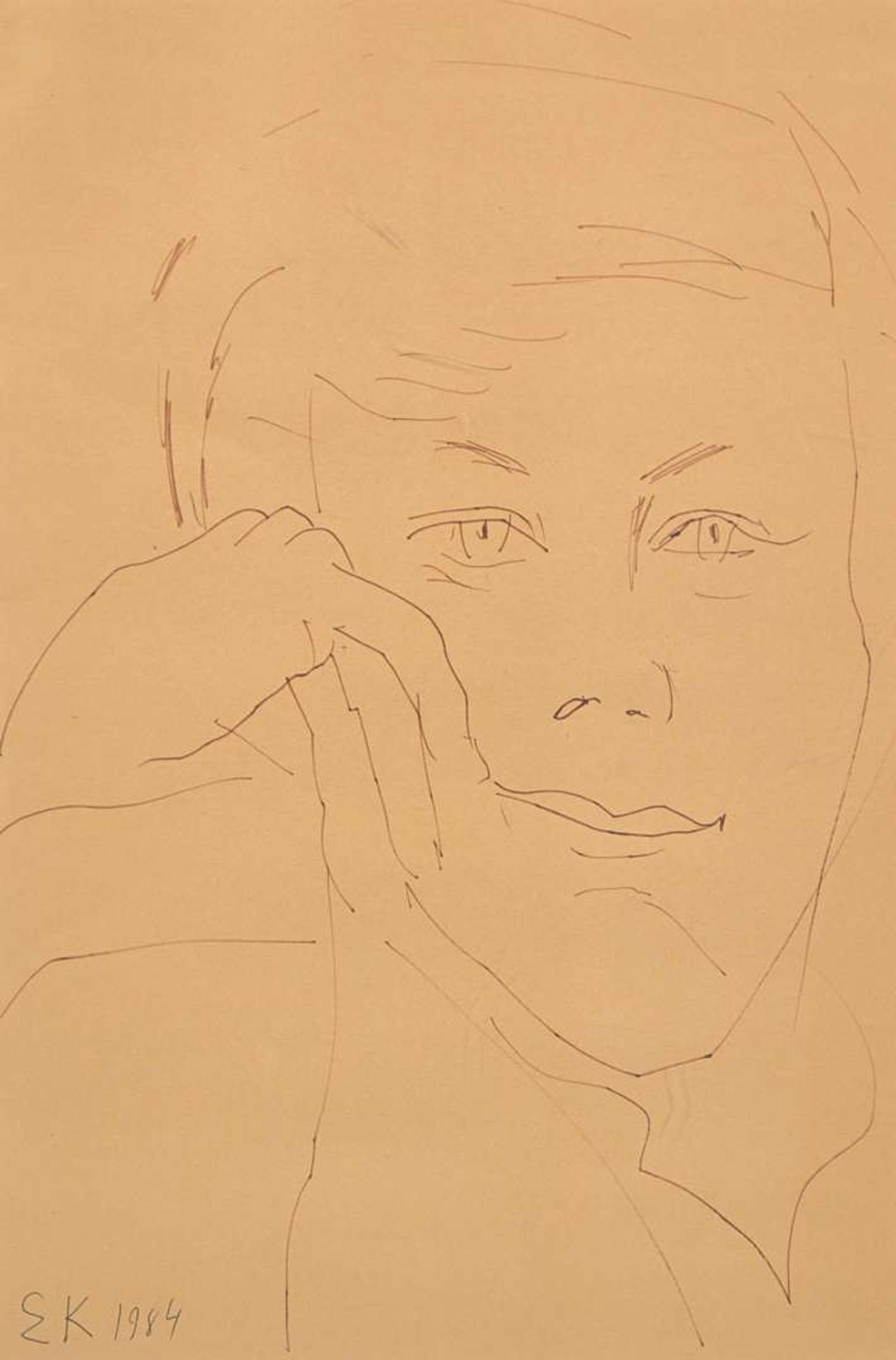Ellsworth Kelly (American, 1923-2015) - Portrait