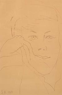 Ellsworth Kelly (American, 1923-2015) - Portrait