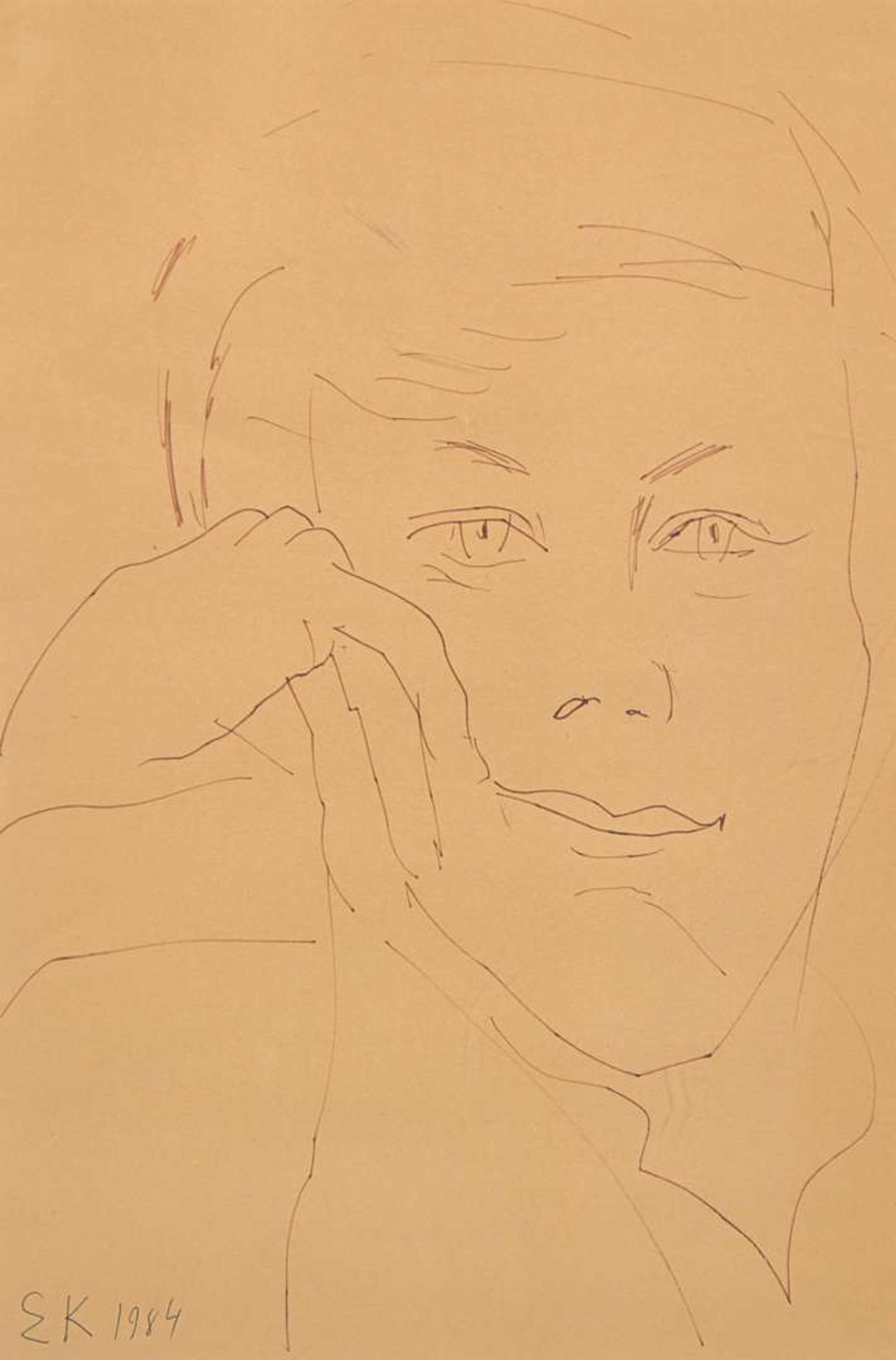 Ellsworth Kelly (American, 1923-2015) - Portrait