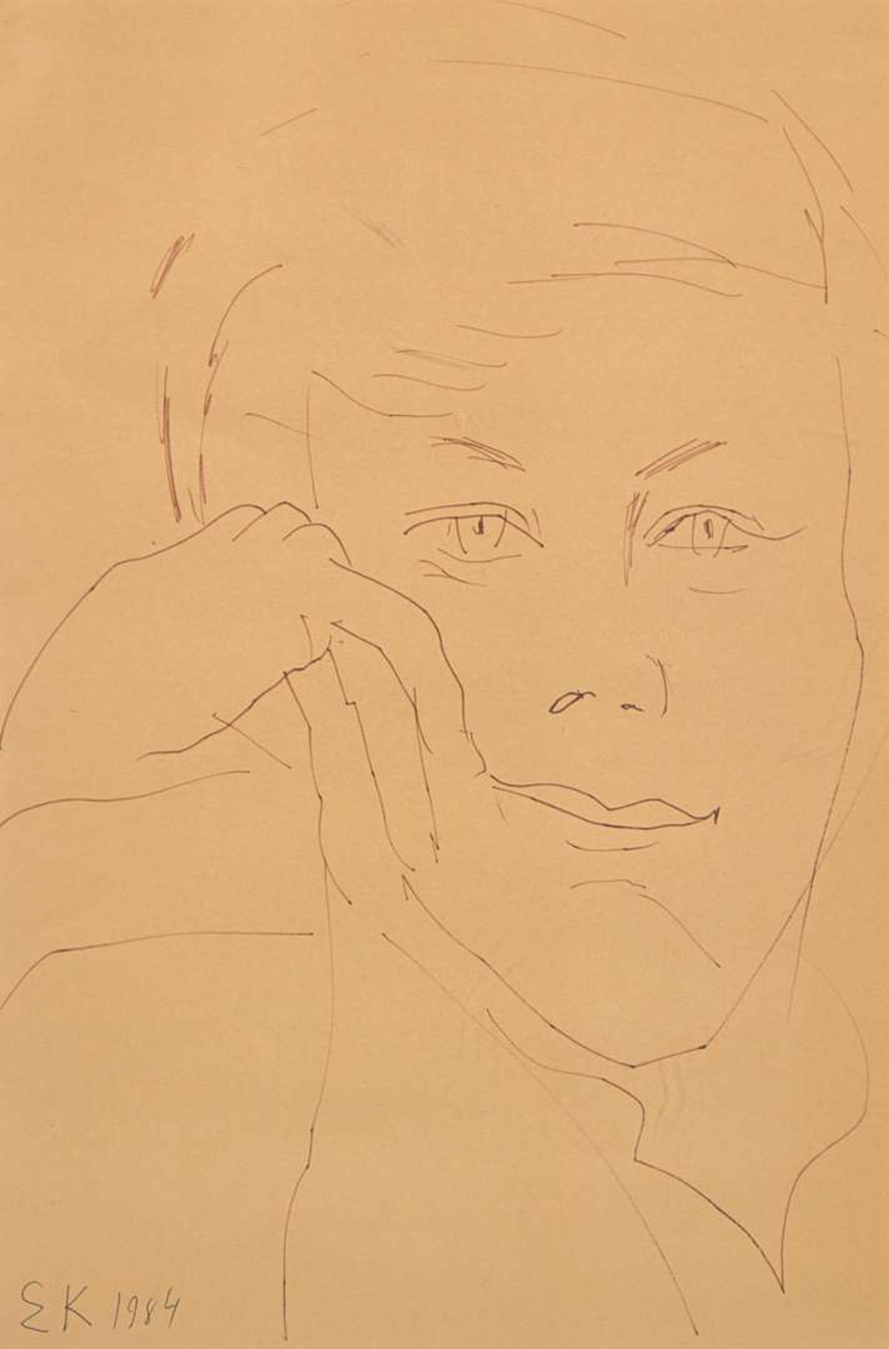 Ellsworth Kelly (American, 1923-2015) - Portrait