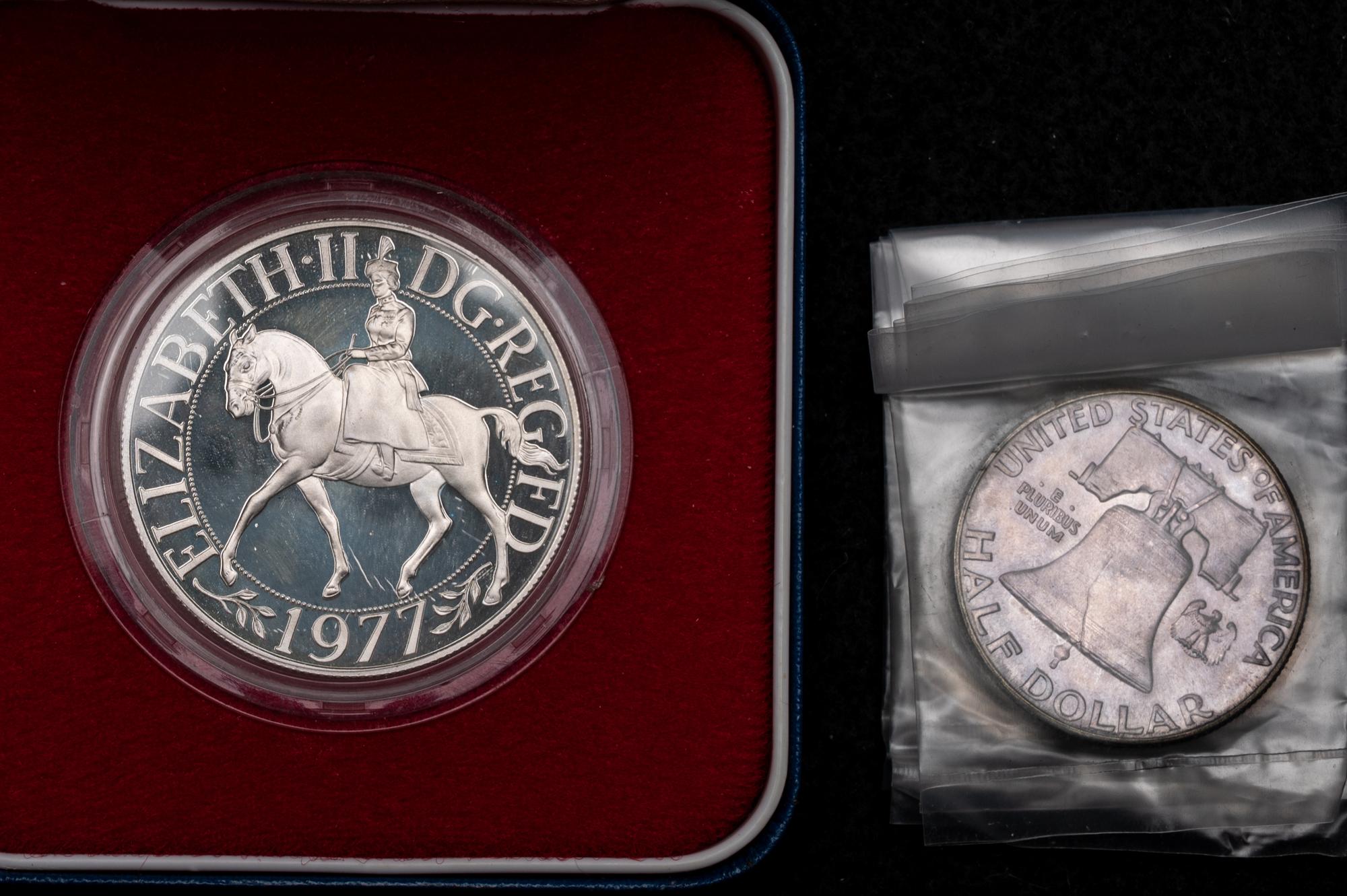 A Collection of United States and International Commemorative Coins