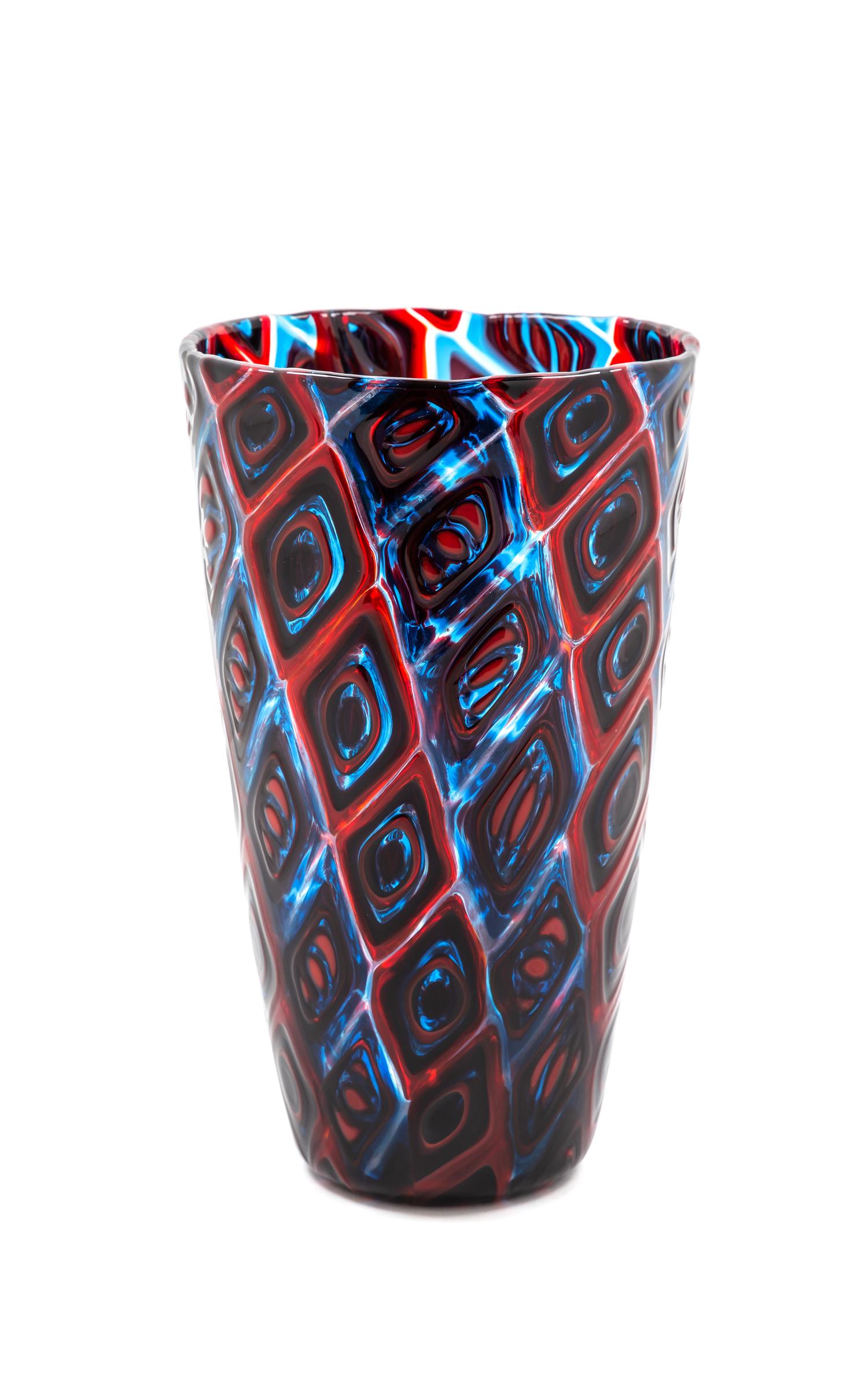 A Murano Glass Vase Height 9 inches. — 20TH CENTURY