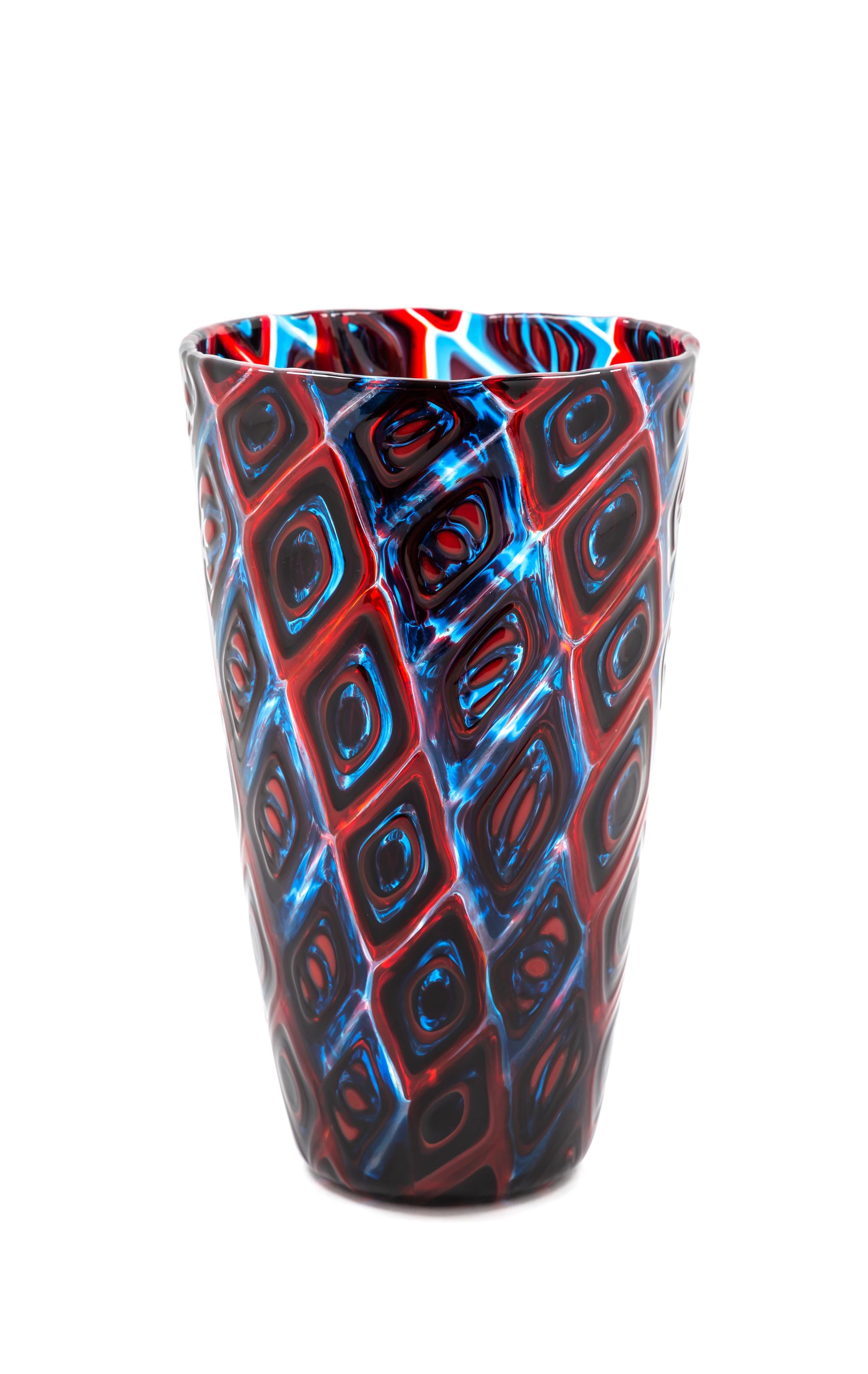 A Murano Glass Vase Height 9 inches. — 20TH CENTURY