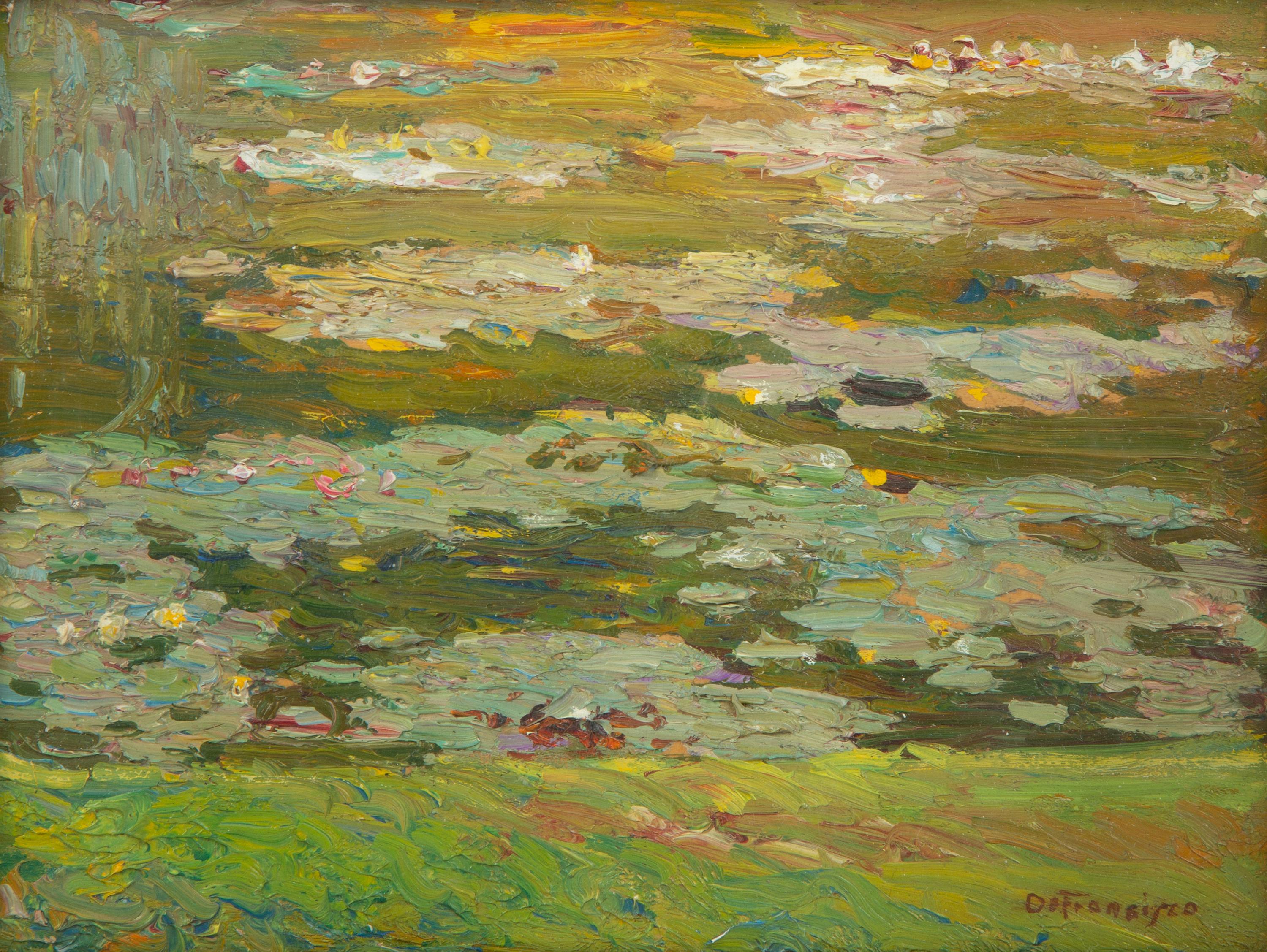 Lac du Nymphees Bagatelle, Paris, 1921