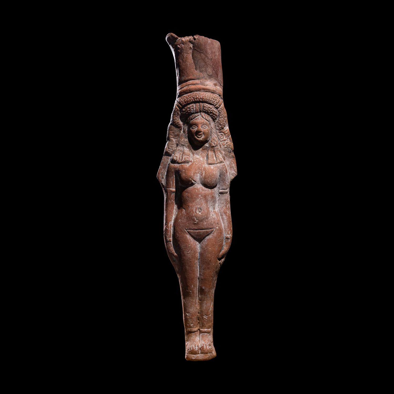 An Egyptian Terracotta Aphrodite-Isis