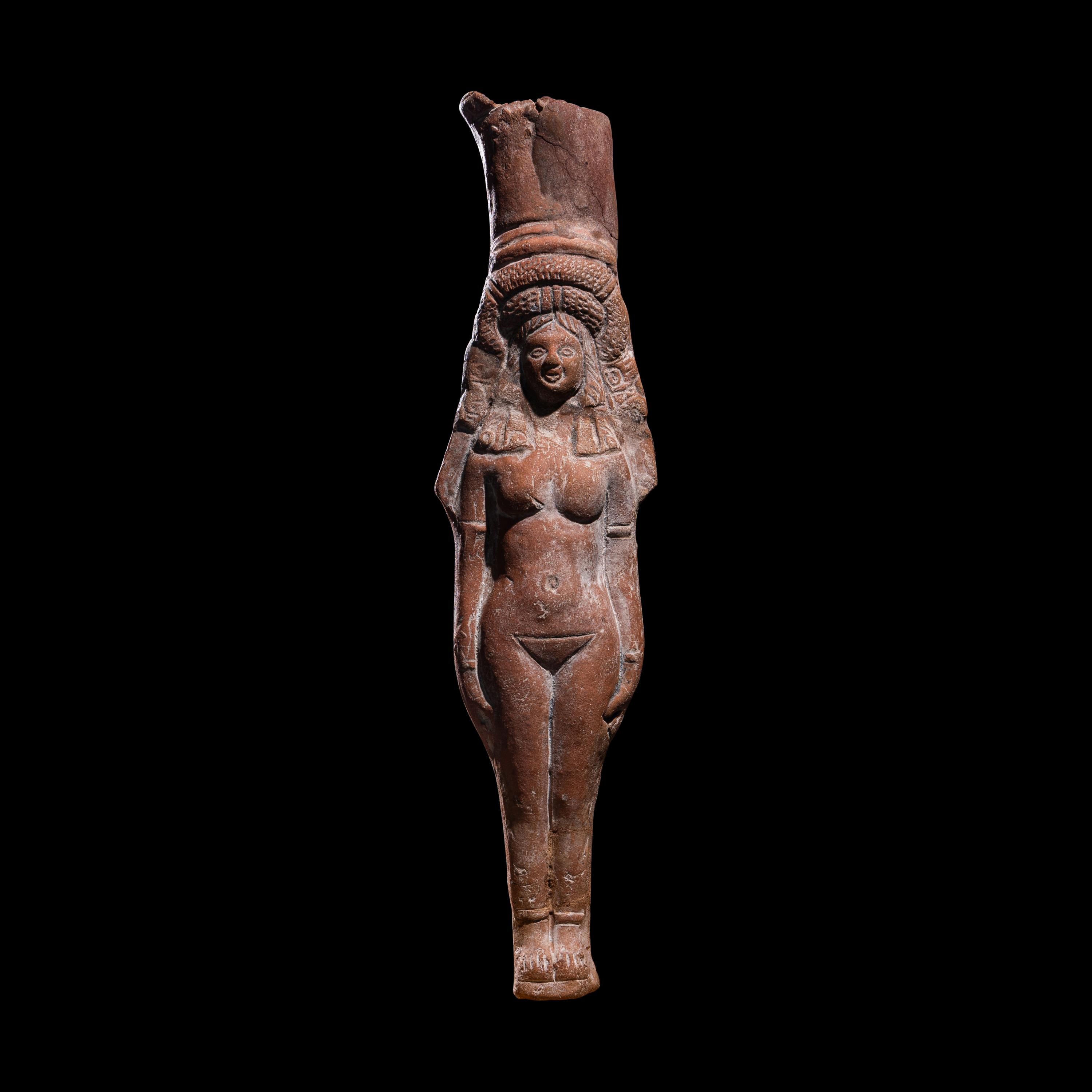 An Egyptian Terracotta Aphrodite-Isis