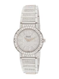 PIAGET, REF. G0A26034 WHITE GOLD AND DIAMOND 'LIMELIGHT POLO' WATCH
