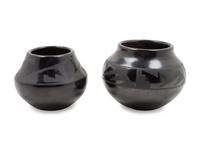 Two Blackware Vessels