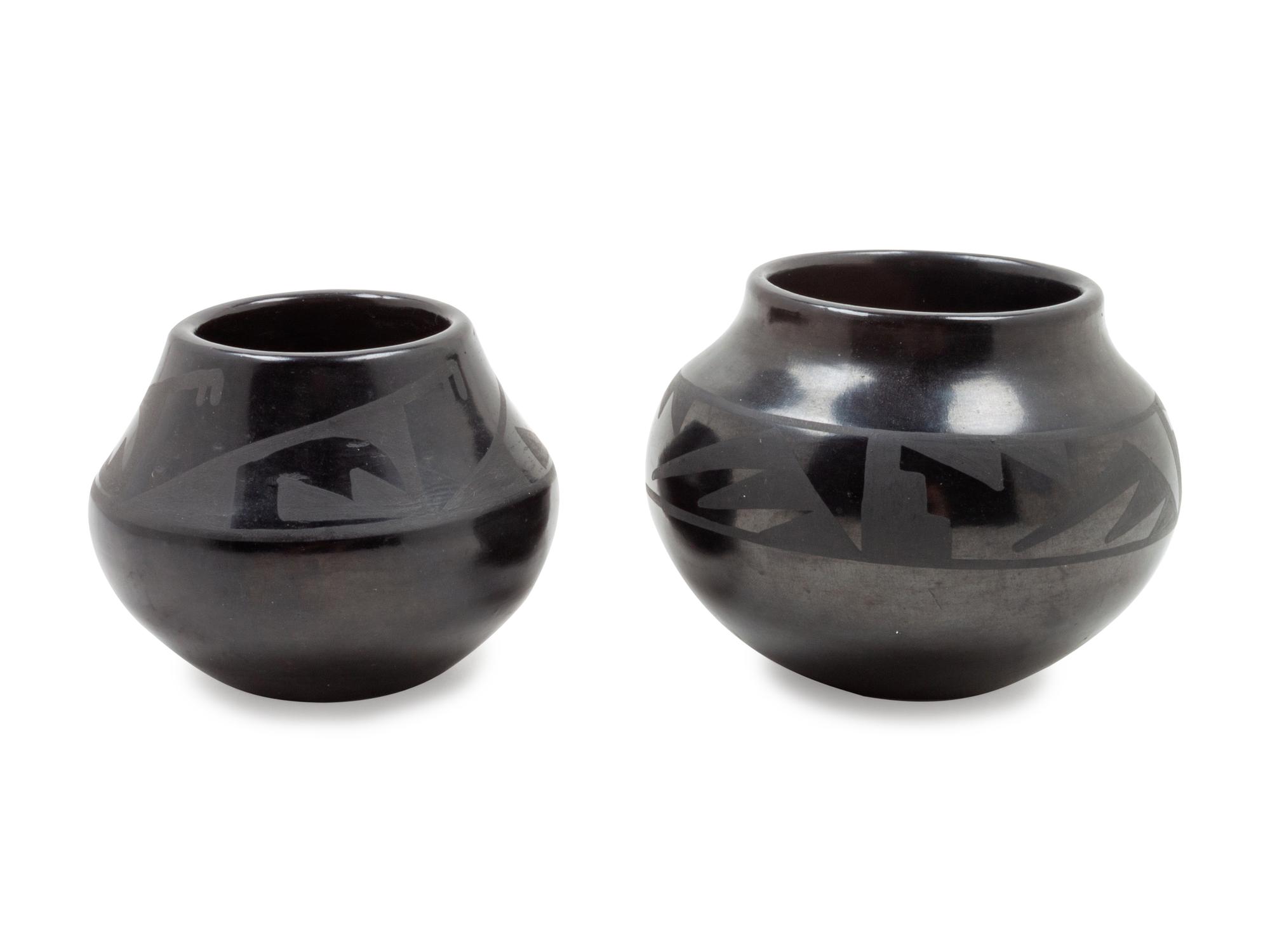 Two Blackware Vessels