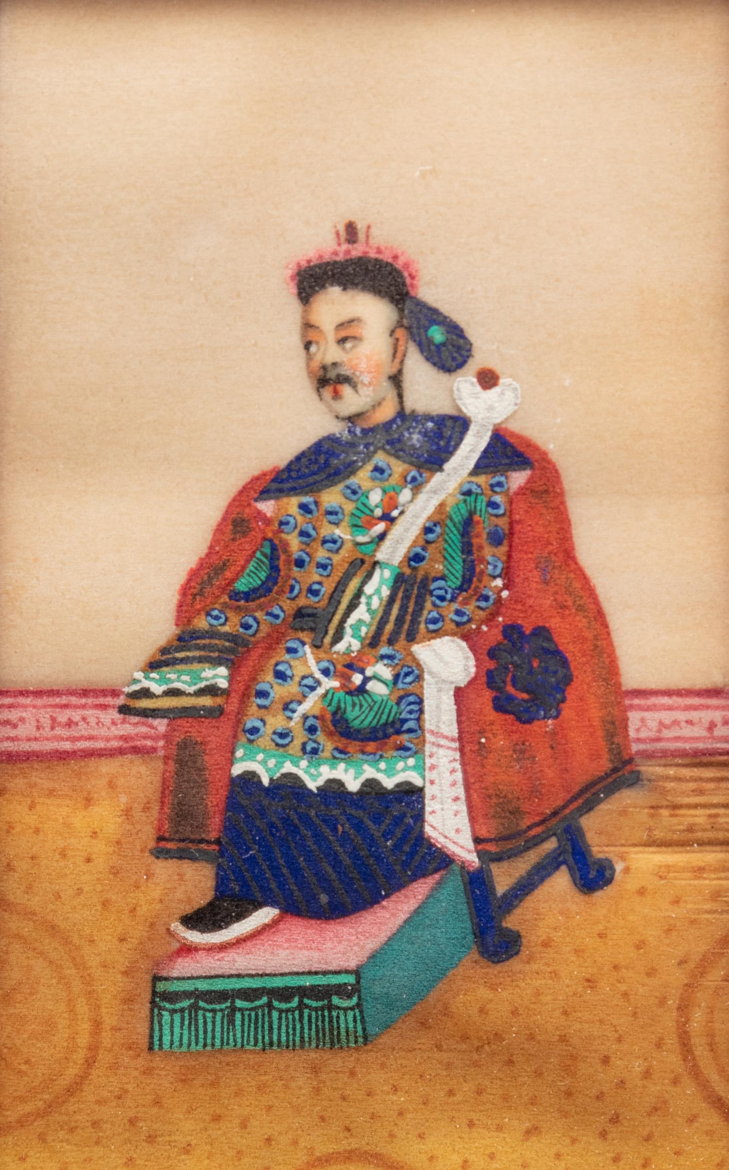 Eight Chinese Export Pith Paintings