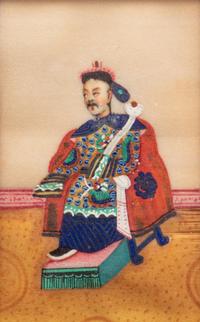Eight Chinese Export Pith Paintings