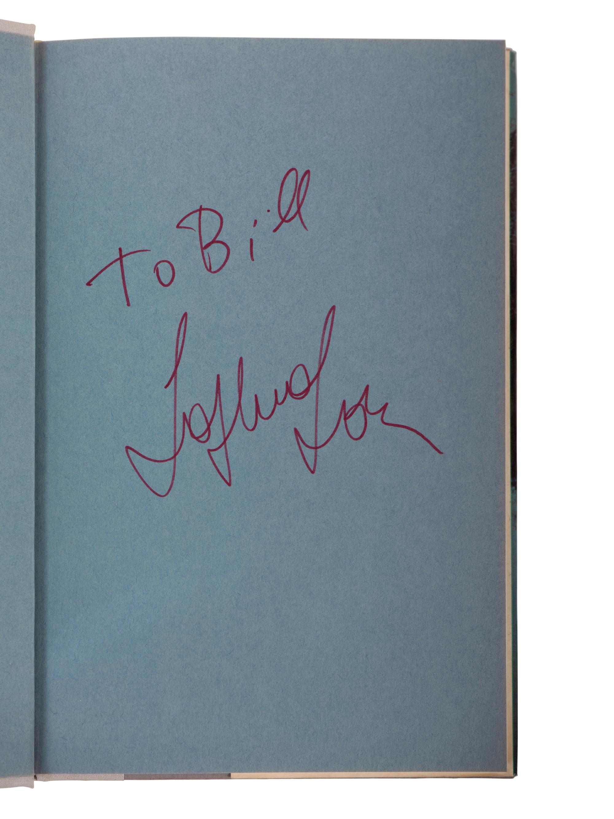 (Celebrity Books) A group of 9 books and 1 DVD signed by celebrities, comprising: