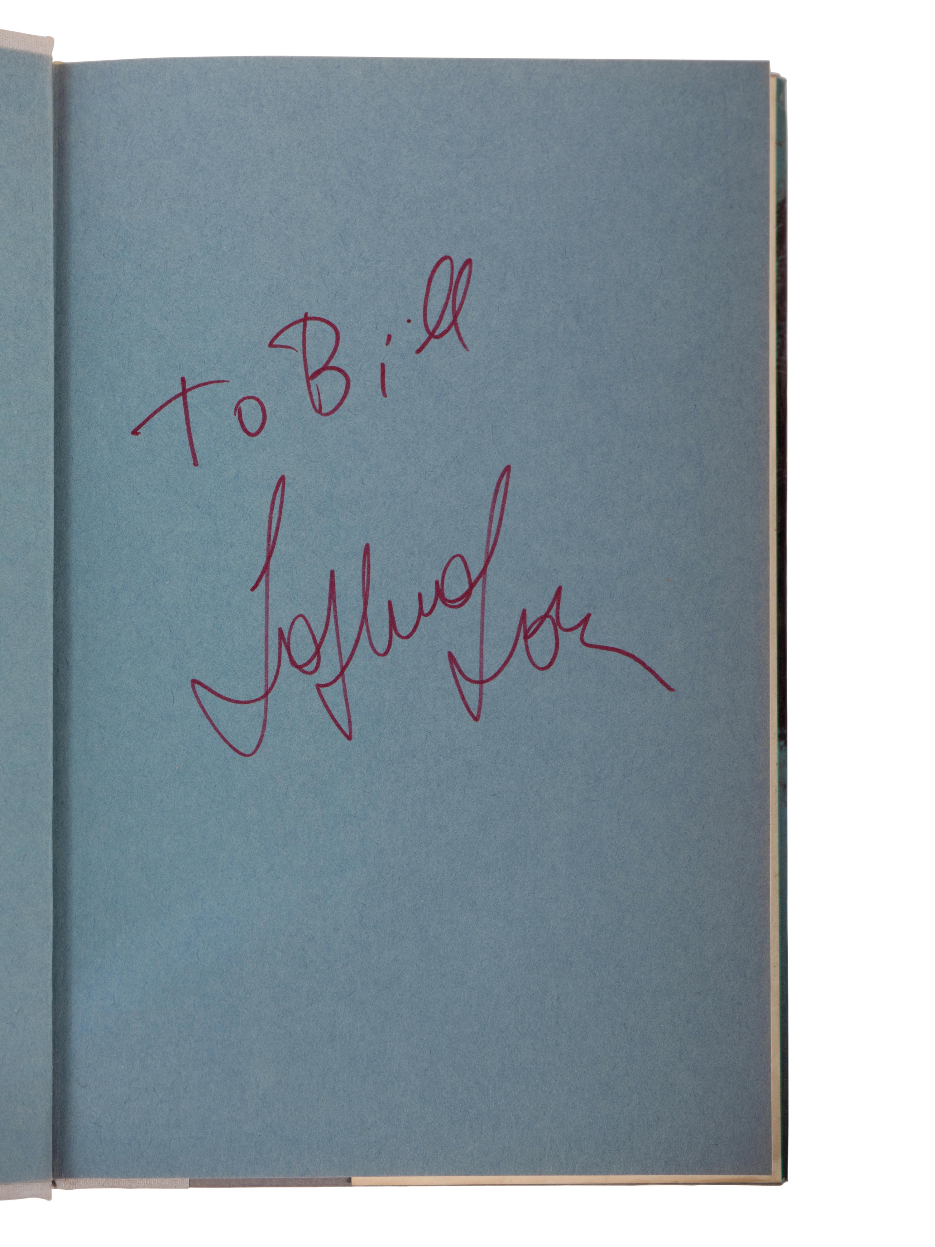 (Celebrity Books) A group of 9 books and 1 DVD signed by celebrities, comprising: