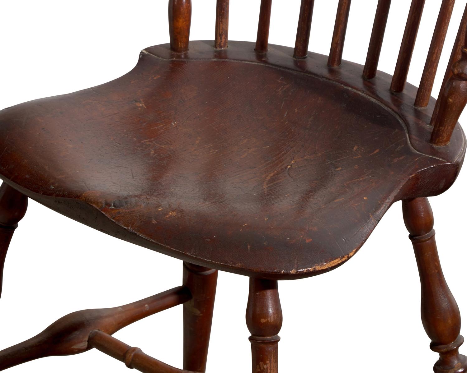 A Set of Four Comb-Back Windsor Side Chairs