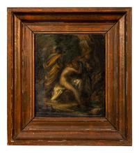 Two Classical Figures in a Landscape