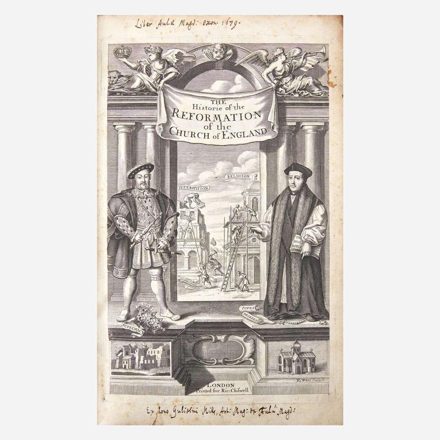 [Religion] [Reformation] Burnet, Gilbert The History of the Reformation of the Church of England
