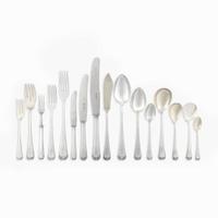 An Extensive Continental Silver Flatware Service Klaipeda, Lithuania, 20th century