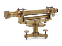A French Brass Surveyor's Level