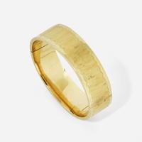 A 14K Yellow Gold Bangle Bracelet